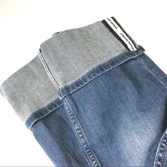 Banana Republic Crop Capri Jeans 28 Women Cuff - Picture 5 of 8